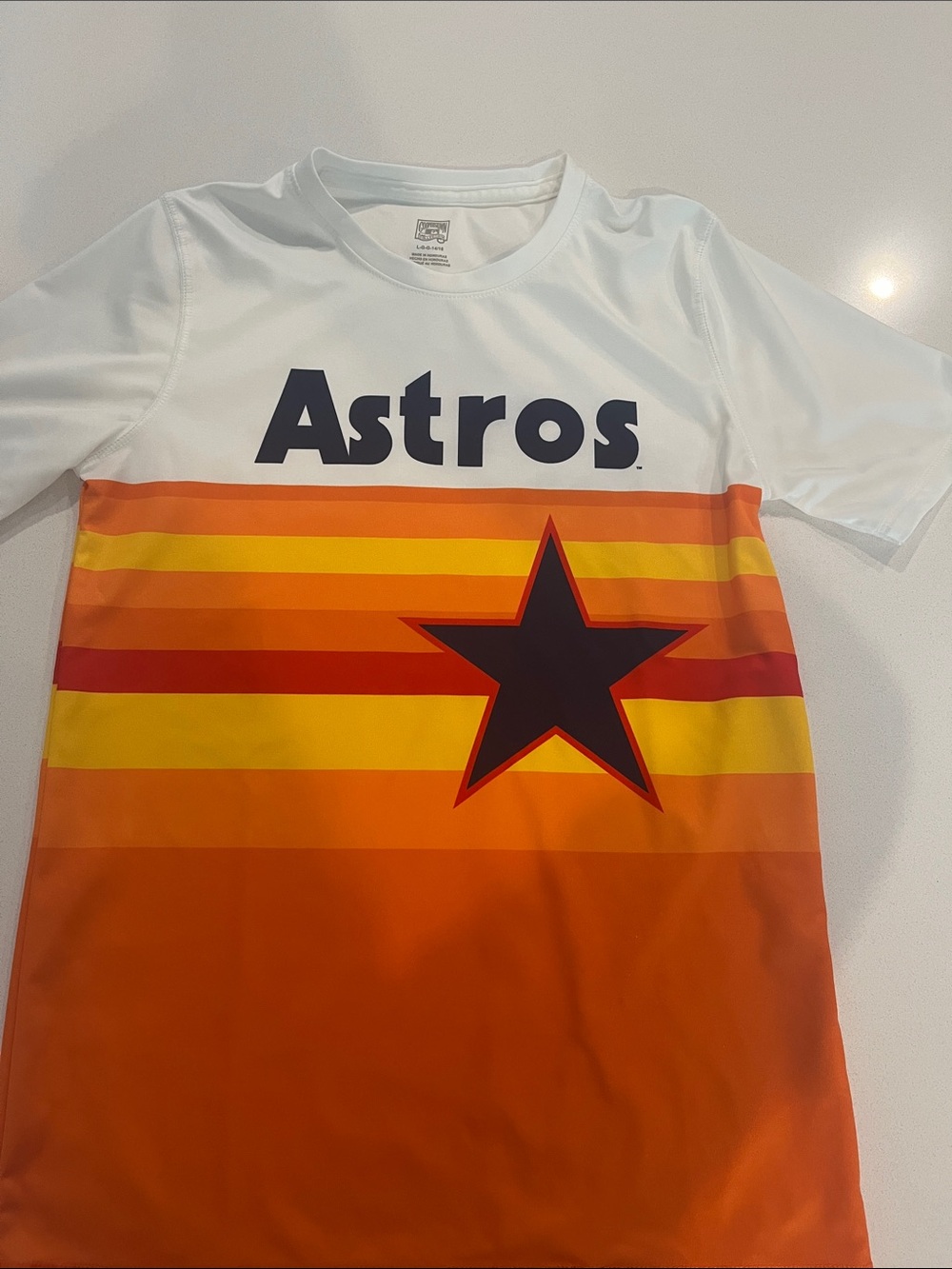 Youth Astros Shirt, Large